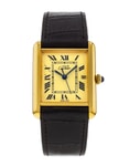 Pre-Owned Cartier Tank Vermeill Watch